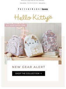 NEW! Hello Kitty® backpacks