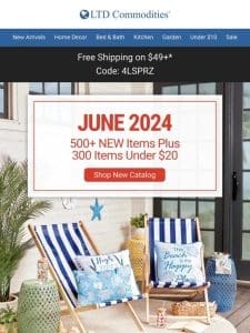 NEW June Catalog is HERE! 500+ NEW Items