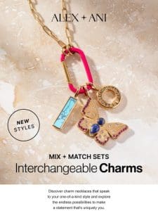 NEW ? Mix + Match Charms