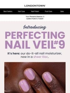 NEW!   Perfecting Nail Veil #9