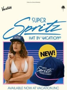 NEW! Super Spritz Rope Hat