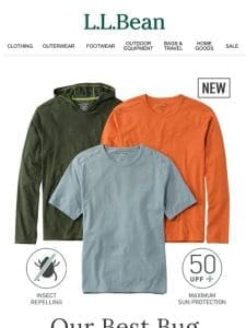 NEW Ultra-Comfortable Bug-Busting Shirts