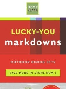 NEW markdowns are IN