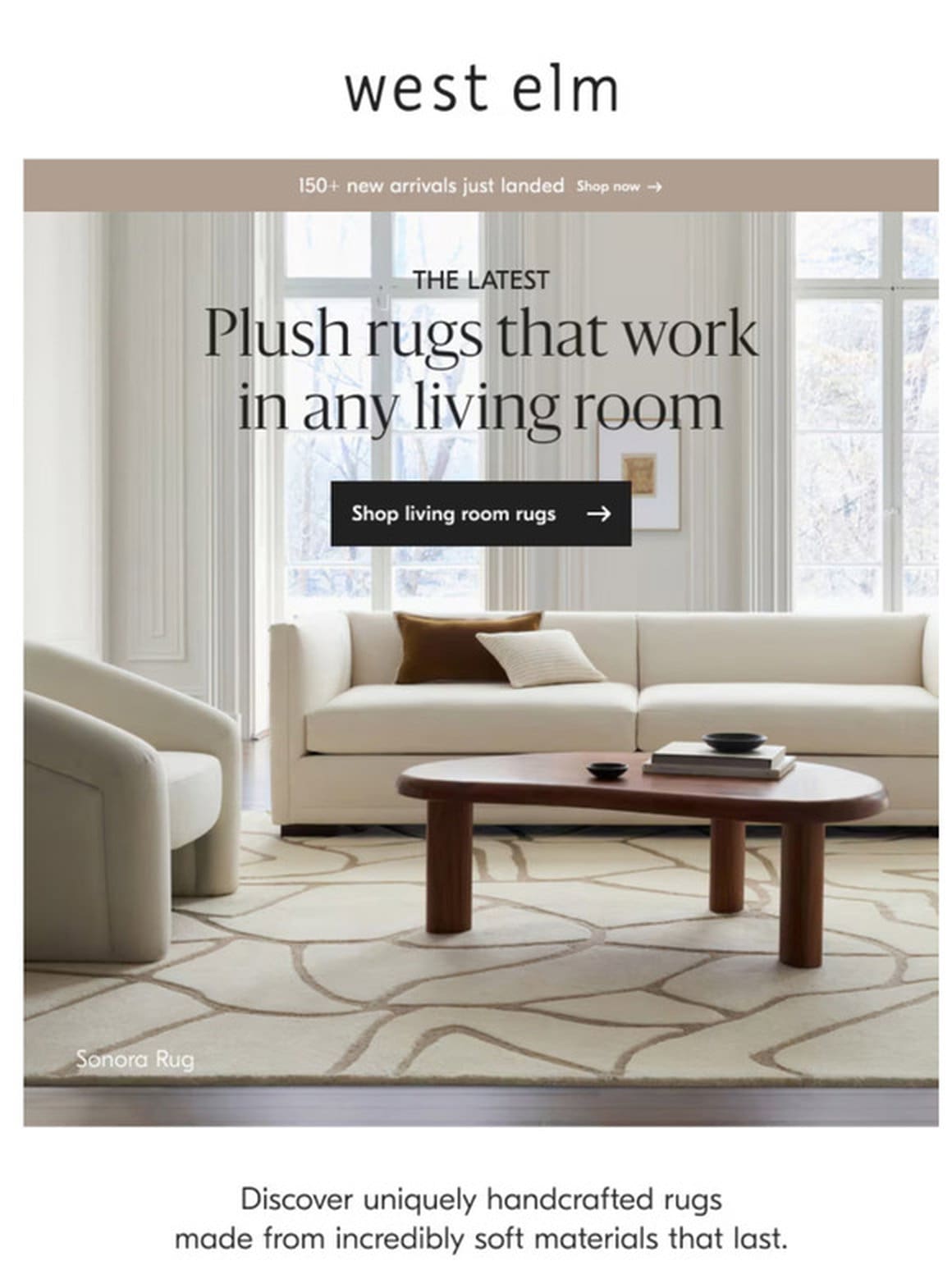 NEW timeless & handcrafted rugs