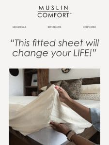 NO MORE FITTED SHEET FUSS