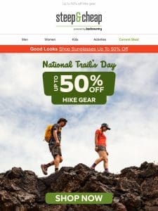 National Trails Day Sale