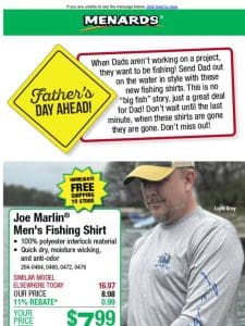 Nautica? Long Sleeved Men’s Fishing Shirt ONLY $8.99 After Rebate*!