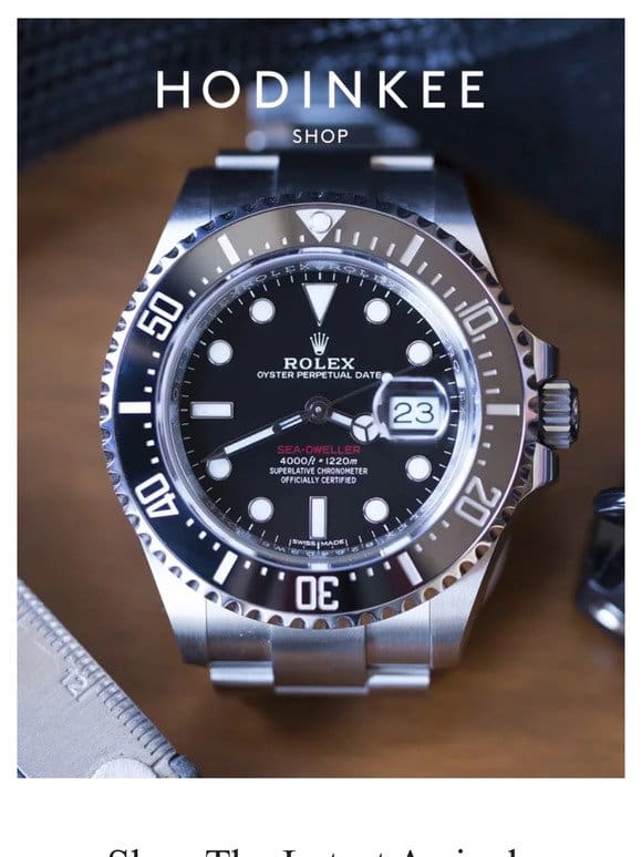 New Arrivals: Rolex， Grand Seiko， Franck Muller & More