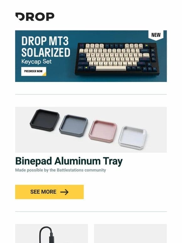 New! Drop MT3 Solarized Keycap Set | Shop Recommended Products