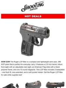 ? New Gun Deals: Handguns， Rifles & Deals of the Day Inside! ?