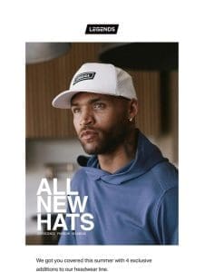 New Hats Just Landed