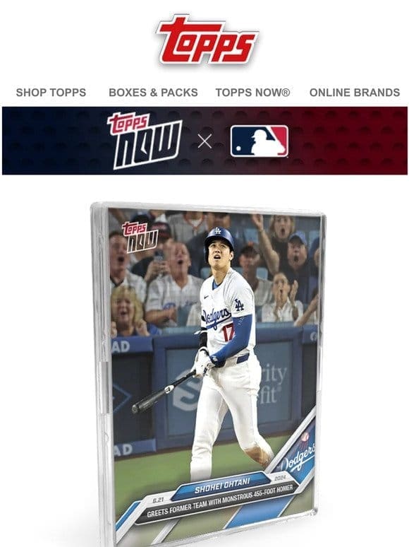 New Launch | MLB Topps NOW?!