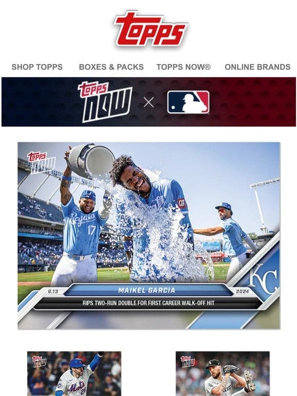 New MLB Topps NOW? available now!