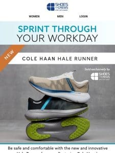 New Style Alert! Introducing Cole Haan Hale Runner