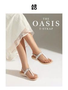 New Style: Oasis T-Strap