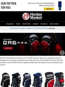 New Warrior Hockey Equipment in Stock Now: Covert， Alpha & Rise