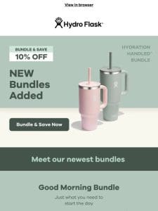 New bundles added