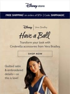 New ✨ Cinderella ✨ styles by Vera Bradley