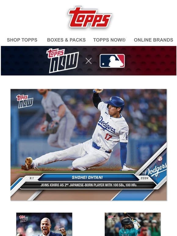 Now Live: New MLB Topps NOW®