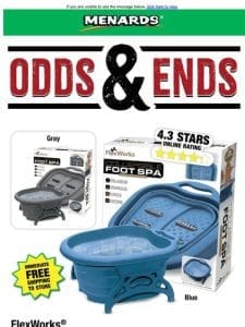 Odds & Ends and MORE HOT DEALS!