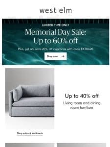 Officially *ON* Memorial Day Sale | Up to 60% OFF