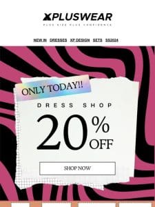 Only Today?Don’t Miss Out 20% OFF ALL!