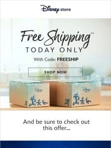 Ooh! Enjoy Free Shipping today only