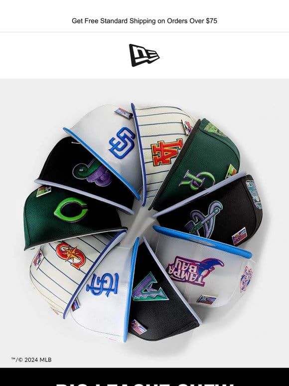 Our Big League Chew x New Era Collection
