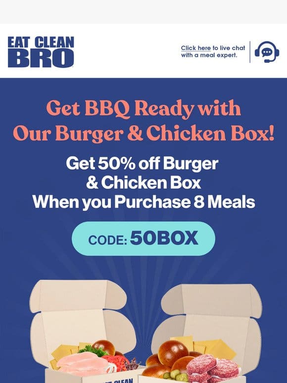 Our Burger & Chicken Boxes are BACK!