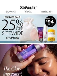 Our Glow-To Ingredient is Now 25% OFF ?