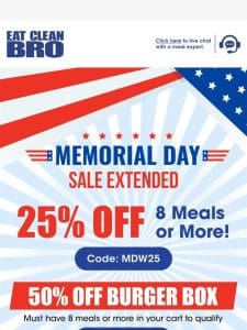 Our Memorial Day Sale Has Been Extended! ?