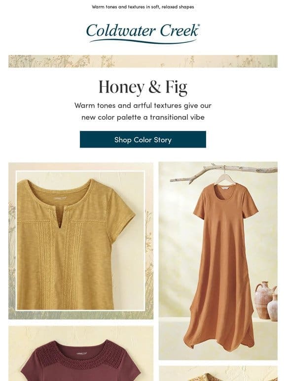 Our New Honey & Fig Color Palette is Here