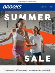 Our Summer Sale starts NOW.