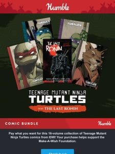 Our Teenage Mutant Ninja Turtles bundle won’t last!