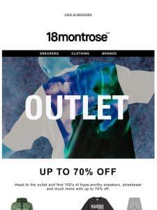 Outlet | Up To 70% Off.