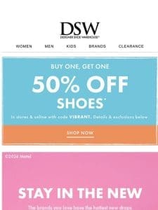 PSA: BOGO 50% OFF SALE!