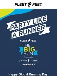 Party like a runner this Global Running Day