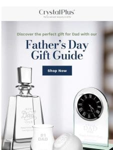 Personalize A Gift For Dad and Enjoy 10% Off Your Order!