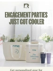 Personalized Gear For Engagement Parties