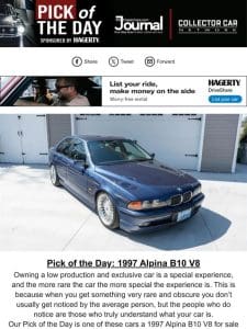 Pick of the Day: 1997 Alpina B10 V8