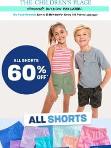 ? Pool-to-Play Shorts *now* 60% OFF!