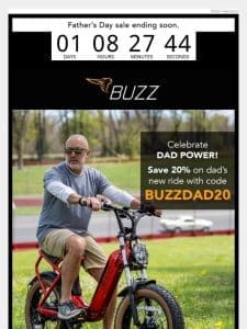 Power up DAD | 20% off