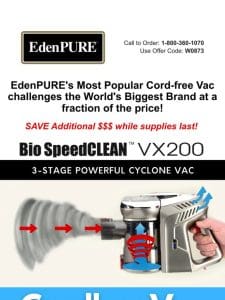 Powerful Portable Vac – ON SALE NOW