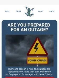 Prepared for Outages??