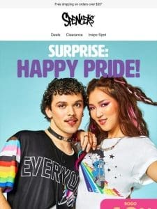 Pride gifts + BOGO 40% off!