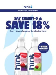 Psst.. Cherry Lover! 18% off bundles