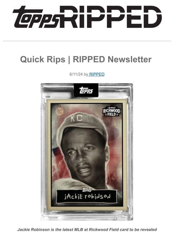 Quick Rips | RIPPED Newsletter