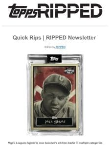 Quick Rips | RIPPED Newsletter