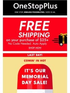 RE: Your FREE SHIPPING offer