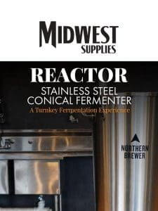 Reactor Conical Fermenter Back in Stock ?